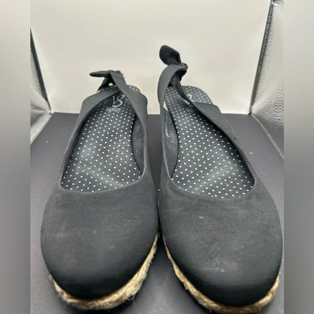 Sling back espadrilles size 8.5
